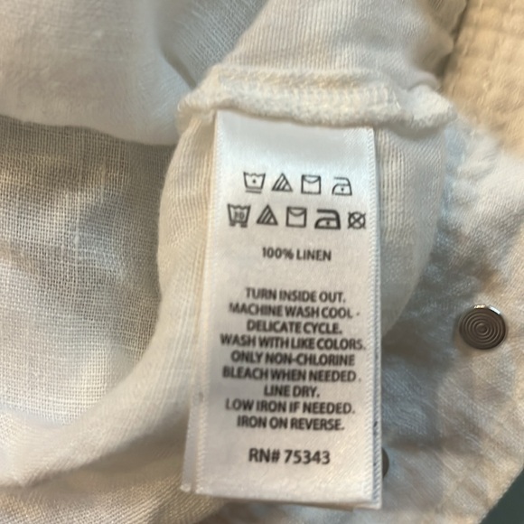 Woman’s 3X plus size lightweight linen jacket. - Picture 8 of 8